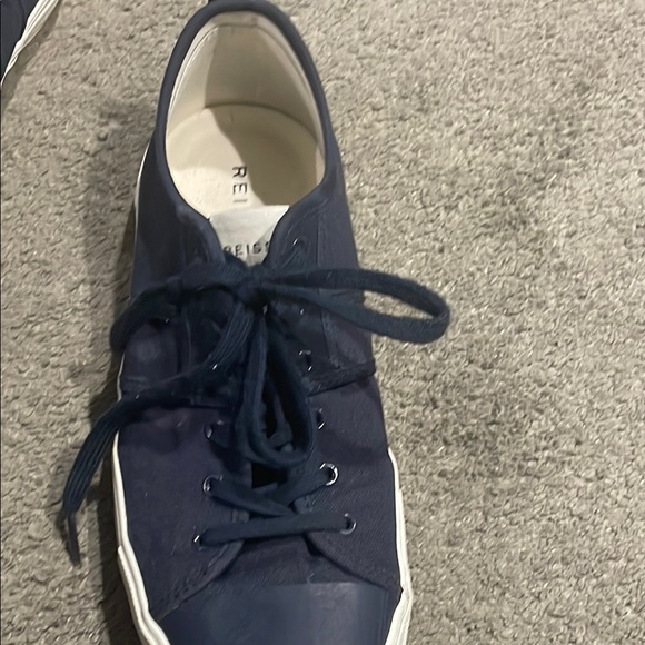 Men's Navy Blue Sneakers - Picture 3 of 3